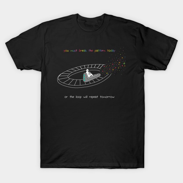 Break the Pattern T-Shirt by RaminNazer